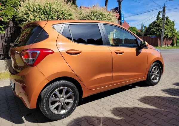 Hyundai i10 cena 34900 przebieg: 75380, rok produkcji 2015 z Warszawa małe 529